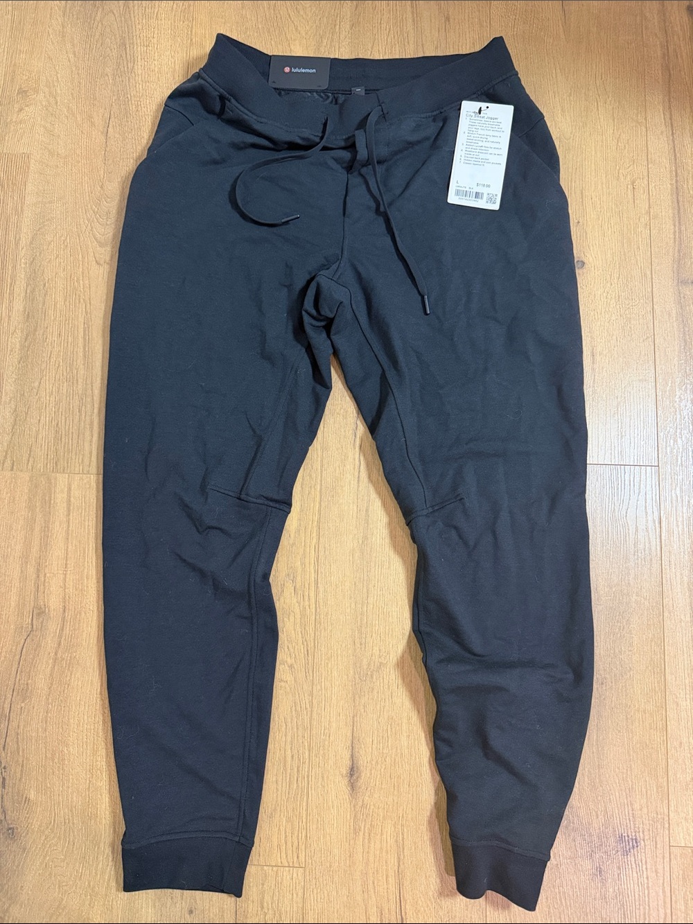 lululemon athletica Men's Black Jogger Sweatpants